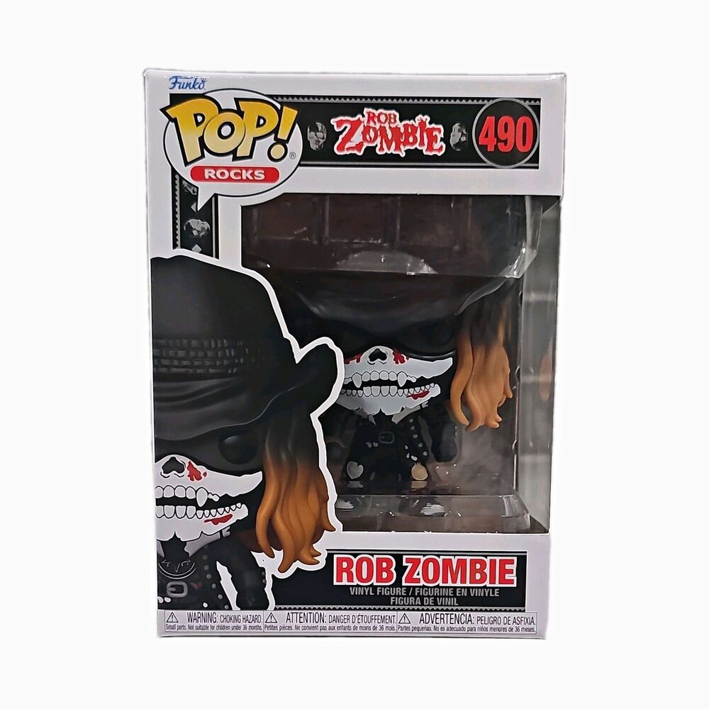 Funko Pop! Rocks Rob Zombie #490 Boxed Standard Vinyl Figure